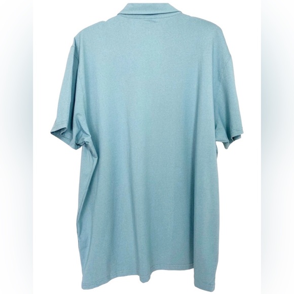 Zachary Prell Classic  Fit Aqua Polo Shirt XXL - Picture 6 of 10